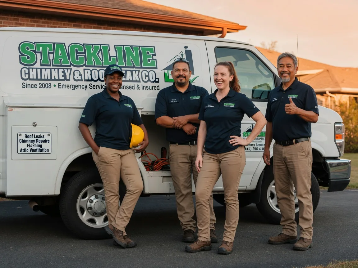 Chimney flashing repair company in Post, TX